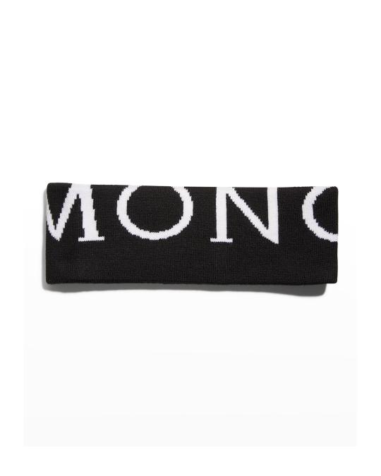 moncler logo headband
