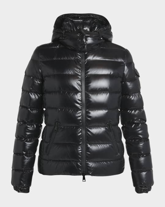 Moncler Badyf Down Jacket with Removable Faux Fur Trim