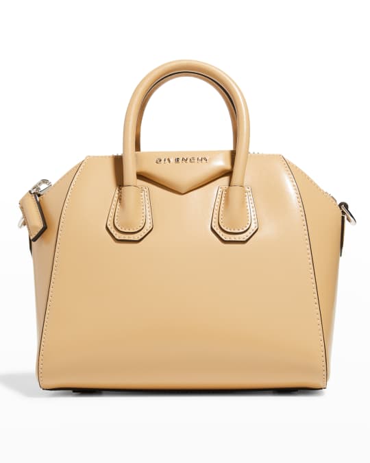 Givenchy Antigona Mini Satchel Bag in Calf Leather | Neiman Marcus