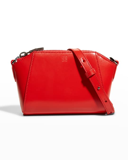 Classic! GIVENCHY Antigona Nano Crossbody Bag in Calf Leather