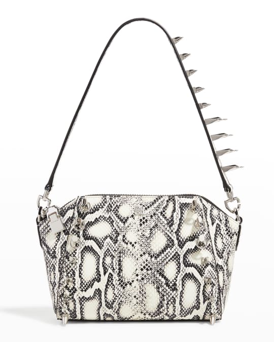 Givenchy Antigona XS Spike Snake-Print Shoulder Bag | Neiman Marcus