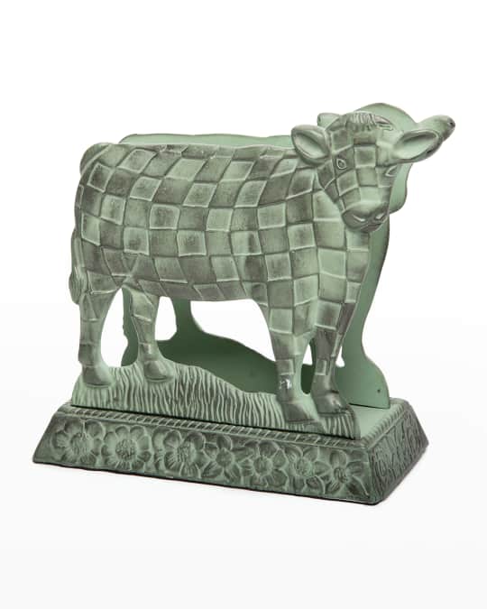 MacKenzieChilds Cow Napkin Holder Neiman Marcus