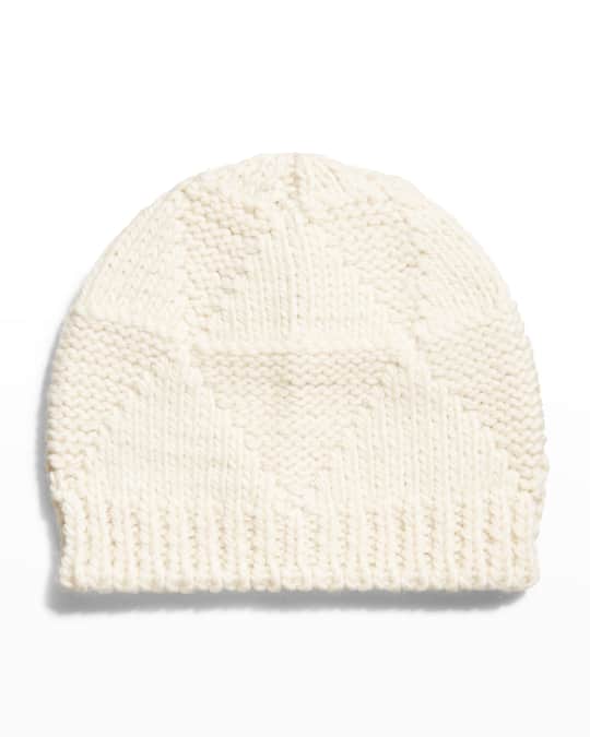 帽子 BOTTEGA VENETA Ribbed Cashmere Beanie Chunky Ribbed Cashmere Beanie Hat in denim blue