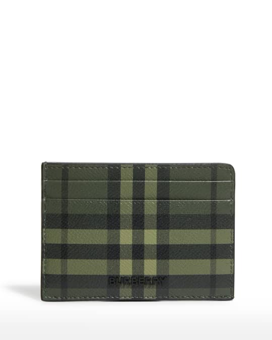 Women's Card Holder With Tartan Pattern by Burberry