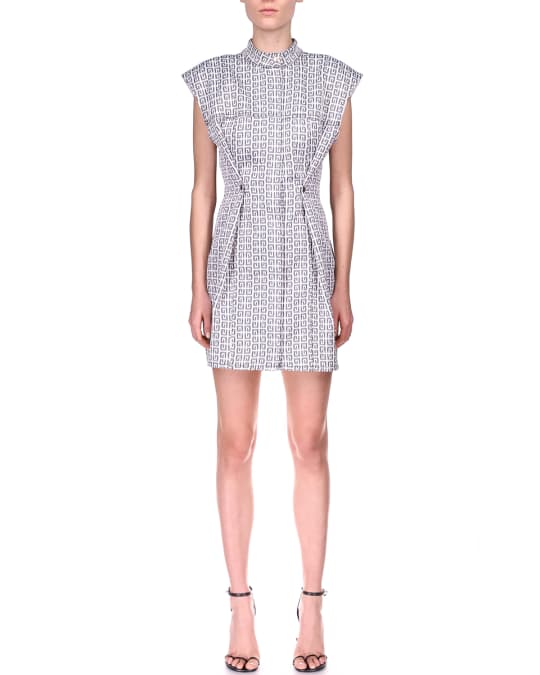 スカート GIVENCHY 4G dress Givenchy 4G Jacquard A-line Dress | Red | FARFETCH