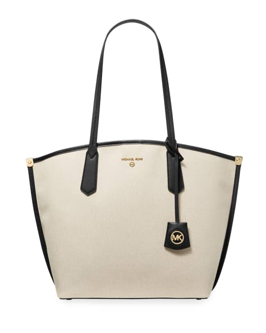 MICHAEL Michael Kors Jane Large Cotton Tote Bag Neiman Marcus