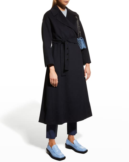 Max Mara Emily Belted Wool Coat Neiman Marcus