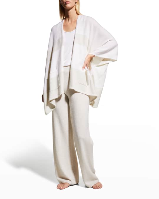 Neiman marcus cashmere poncho sale