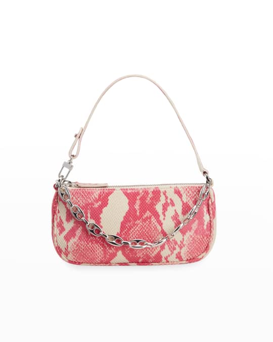 BY FAR Mini Rachel Bag in Pink