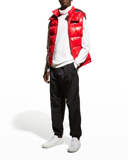 Moncler Men's Bormes Lacquer Puffer Vest Neiman Marcus