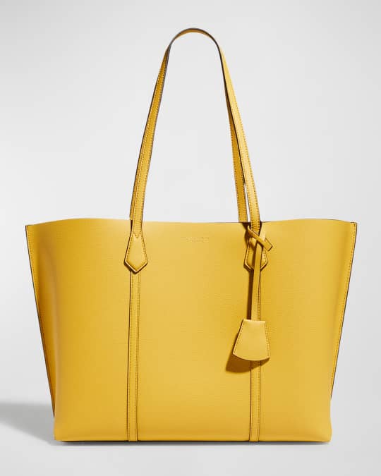 Tory Burch Perry Leather Shopper Tote Bag Neiman Marcus
