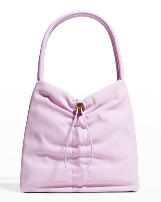 STAUD Felix Nylon Drawstring Shoulder Bag Neiman Marcus