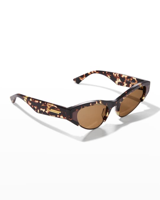 Acetate Cat-Eye Sunglasses 