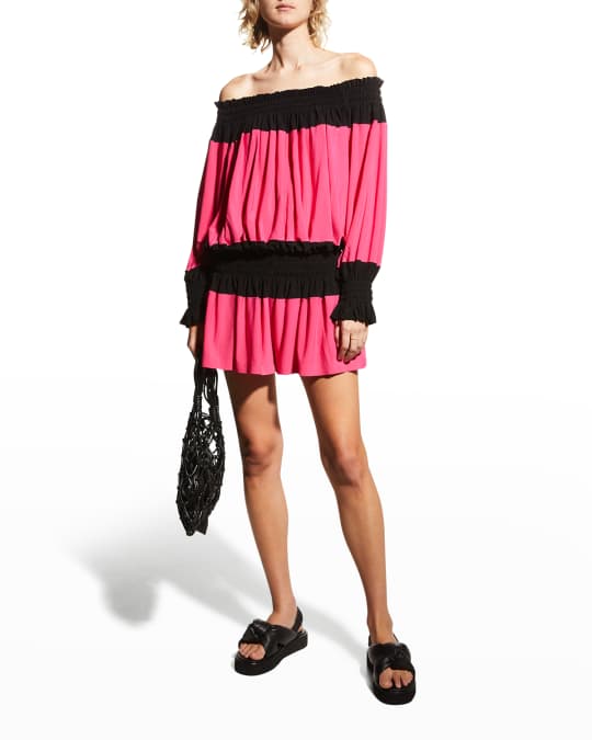 Norma kamali peasant jumpsuit deals