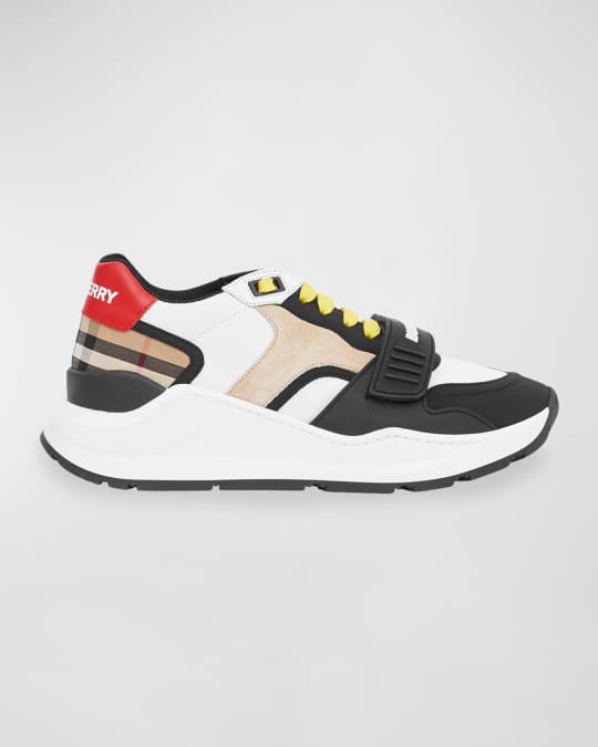 Ramsey Colorblock Vintage Check Running Sneakers