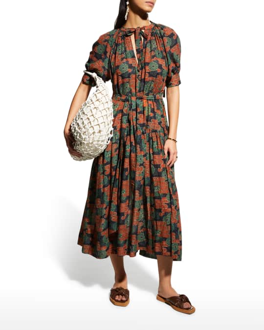 Ulla Johnson Selena Printed Coverup Dress | Neiman Marcus