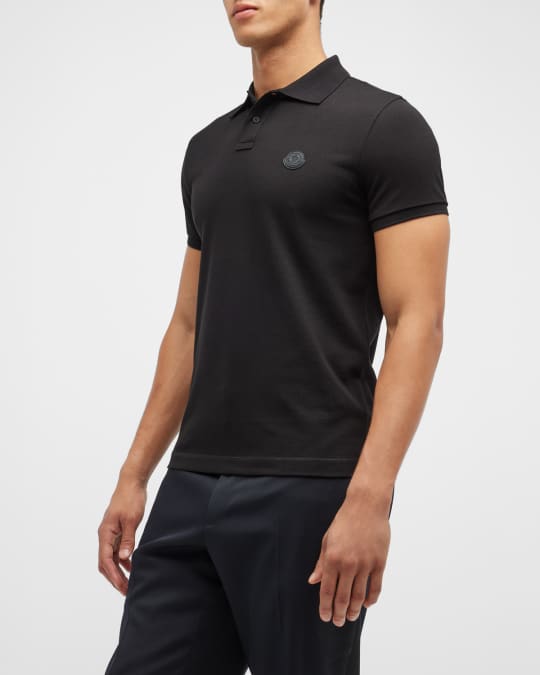 Moncler Men's Logo Polo Shirt | Neiman Marcus