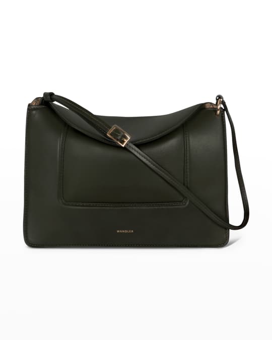 Fleming distressed flap outlet shoulder bag