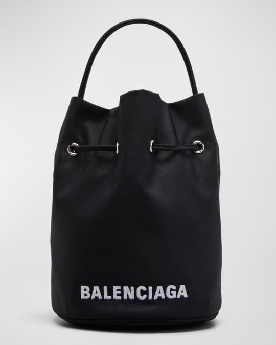 Balenciaga wheel xs drawstring bucket bag sales