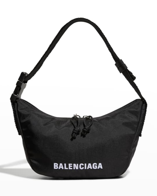 Balenciaga logo shoulder deals strap