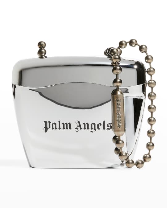 Palm angels padlock bag discount white
