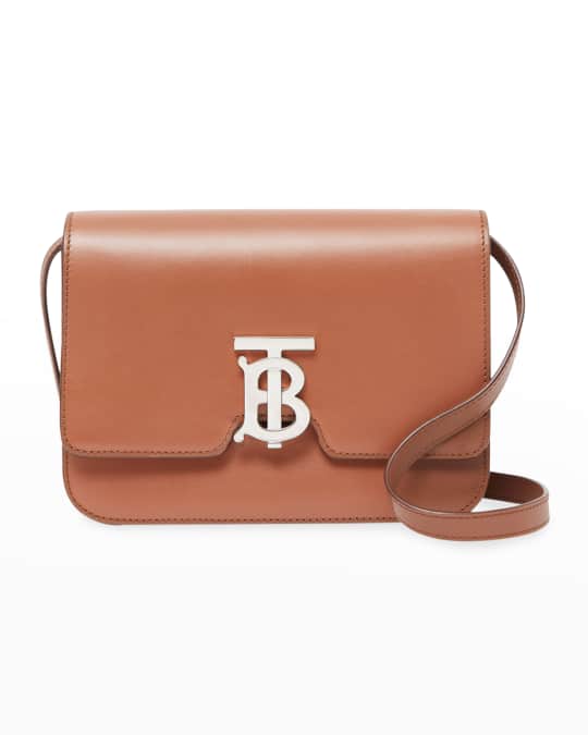 TB Monogram Small Leather Crossbody Bag