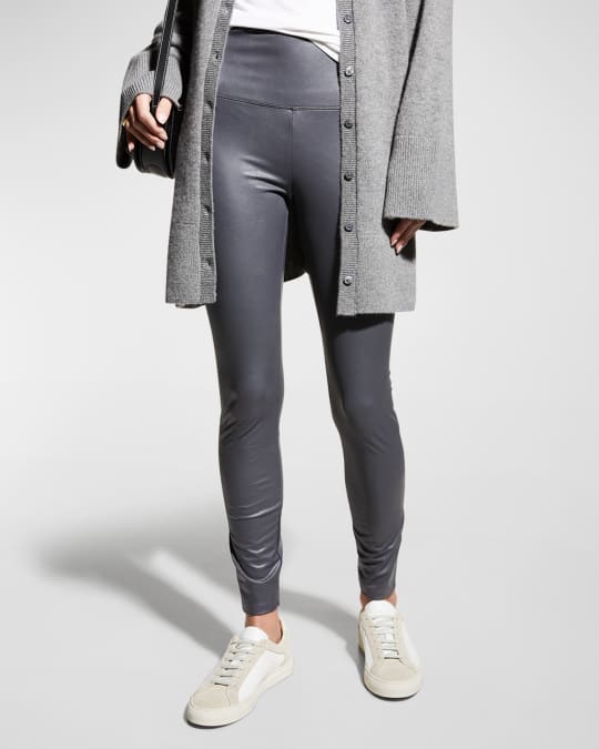 Lysse vegan leather leggings top