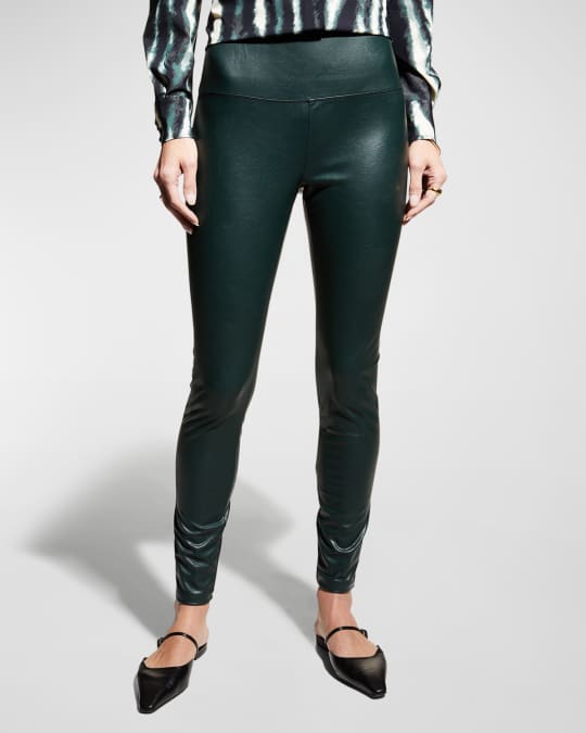 Lysse Textured Vegan Leather Leggings Neiman Marcus