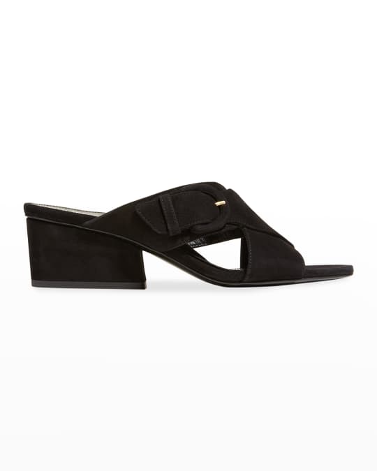 kaanas binjai double braid leather heel