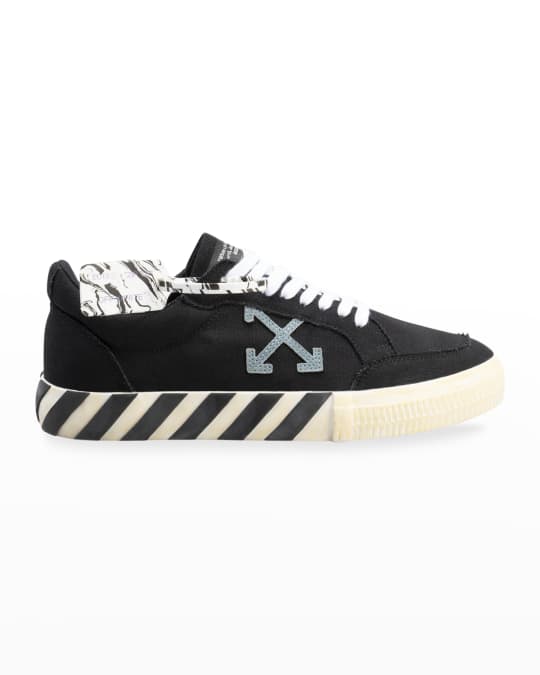 Men s Arrow Canvas Vulcanized Low Top Sneakers