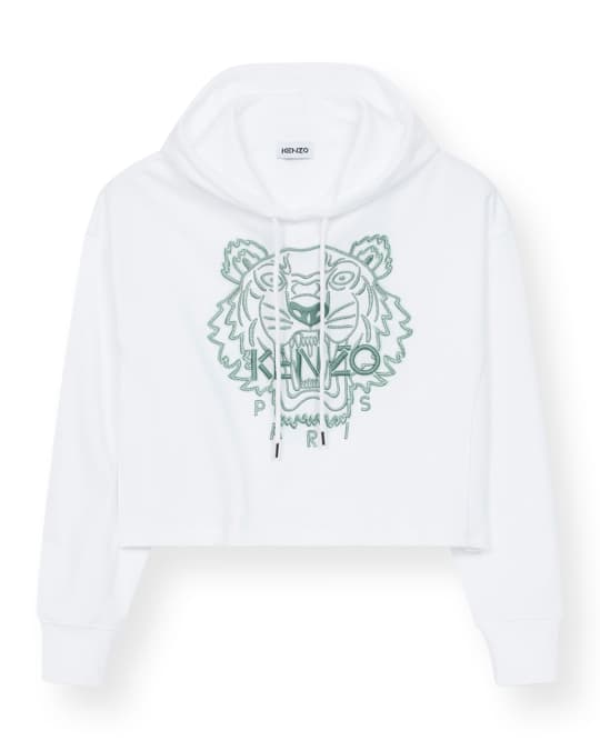 Kenzo cropped hoodie hot sale