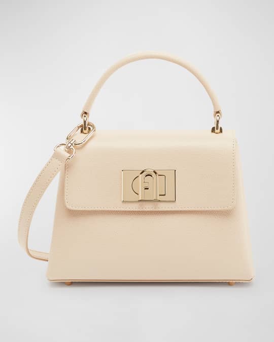 Furla 1927 Mini Arch Logo Top-Handle Bag | Neiman Marcus