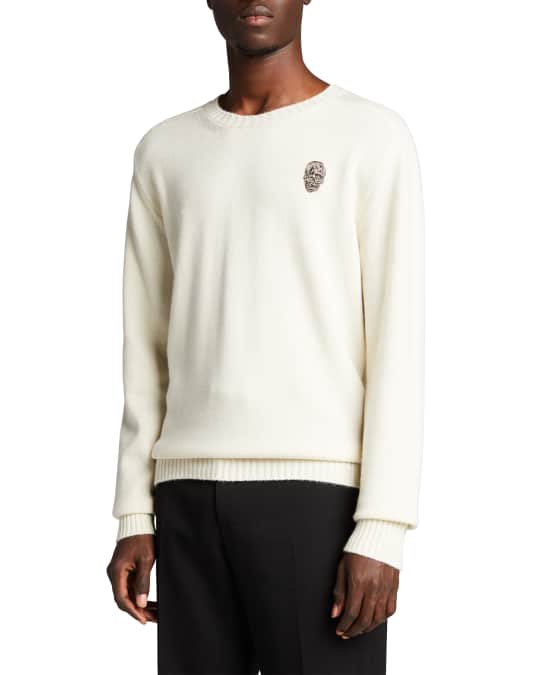 Skull cashmere sweater on sale