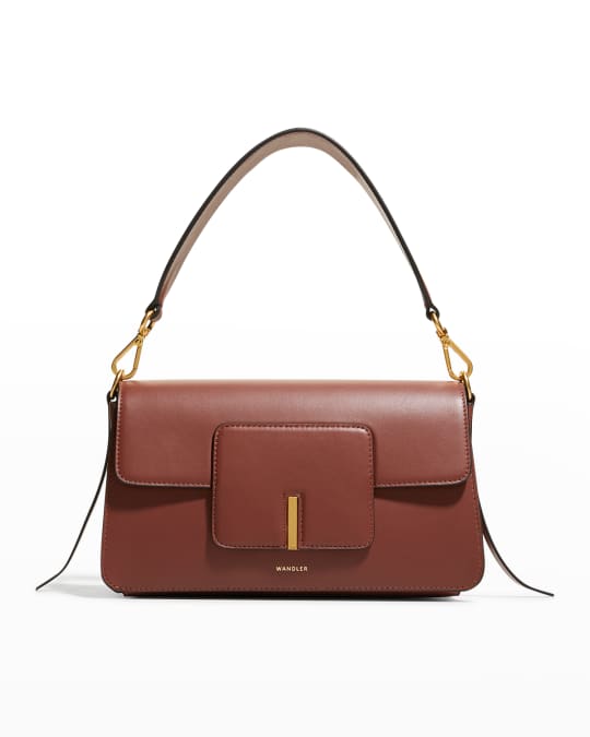 Wandler Georgia Leather Shoulder Bag | Neiman Marcus
