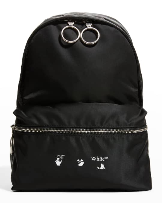 Off White Men s Nylon Mini Icon Backpack Neiman Marcus
