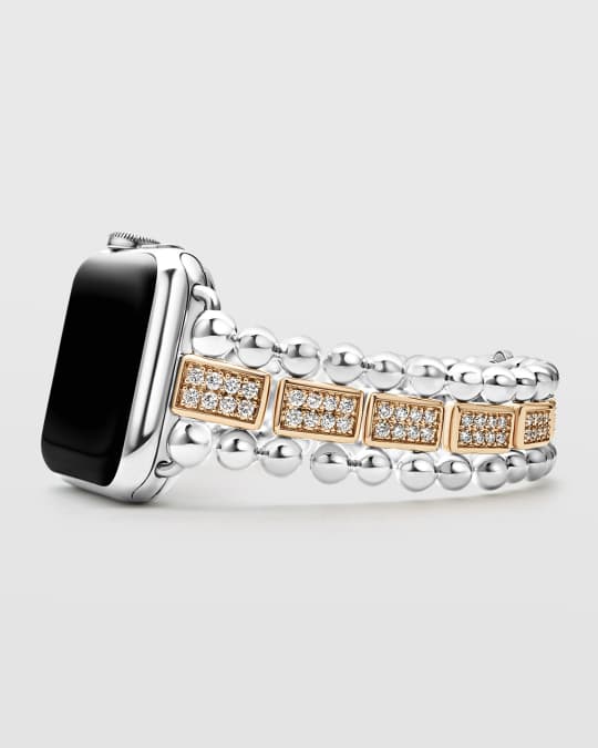 LAGOS Smart Caviar Two-Tone Sterling Silver and 18k Rose Gold Full