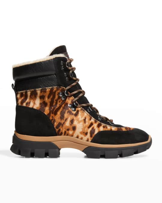 Veronica beard deals leopard booties