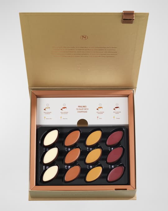 Neuhaus Chocolate Pairing Collection 24Piece AlcoholFree Chocolates