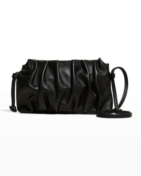 Vague Mini Ruche Leather Crossbody Bag