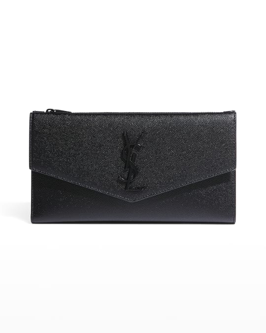 Saint Laurent Uptown Large Flap Continental Wallet Neiman Marcus