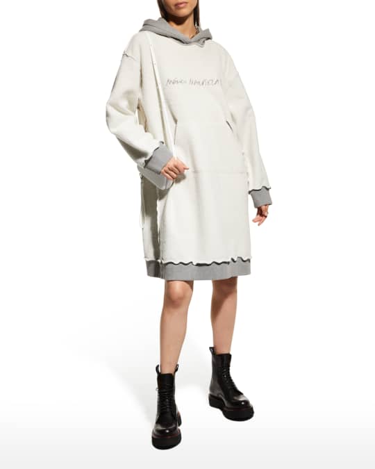 Mm6 store sweatshirt dress