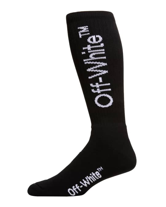Off-White Arrow Mid Length Socksブラック Black Arrow Mid Socks in BLACK for Men | Off-White™