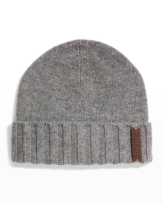 ZEGNA Men's Cashmere Beanie Hat Neiman Marcus