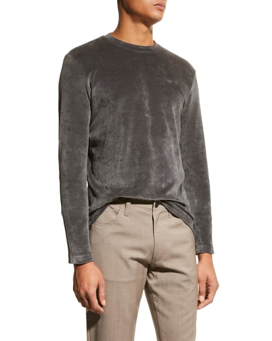 Emporio Armani Men's Logo Long-Sleeve T-Shirt | Neiman Marcus