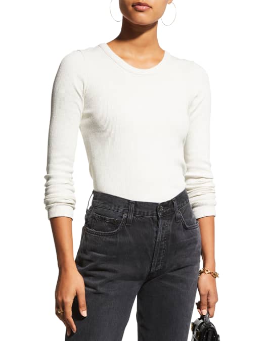 Maya Scoop Neck Long Sleeve Shirt