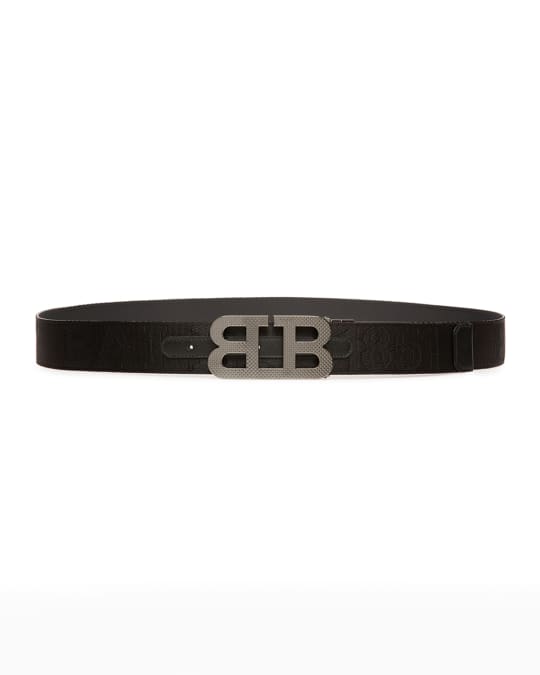 Bally Men's Mirror B Logo Reversible Belt | Neiman Marcus