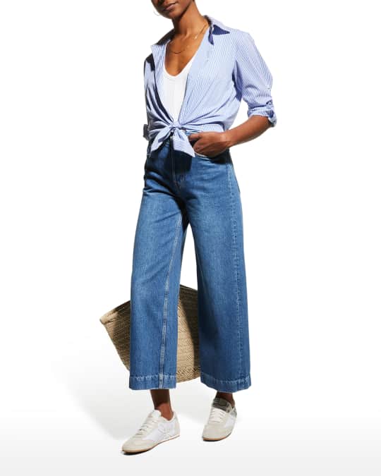 Rag and bone discount cropped flare jeans