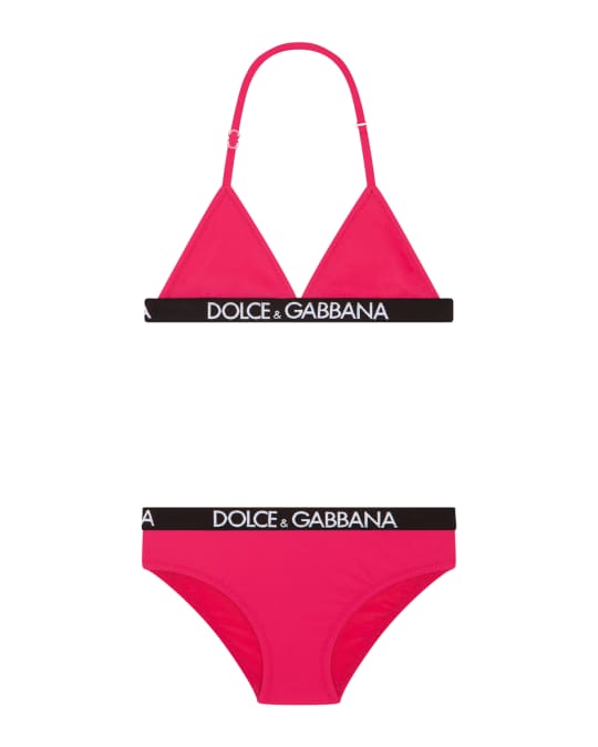 Dolce & Gabbana Kids Logo-Band Bikini (8-12 Years)