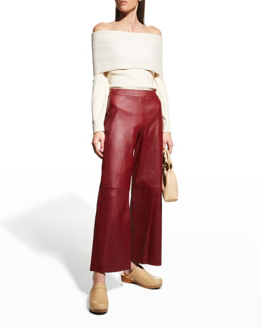 Neiman marcus leather pants cheap