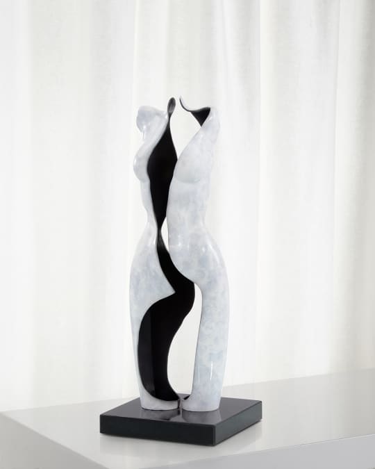 Fractured Abstract Female Sculpture